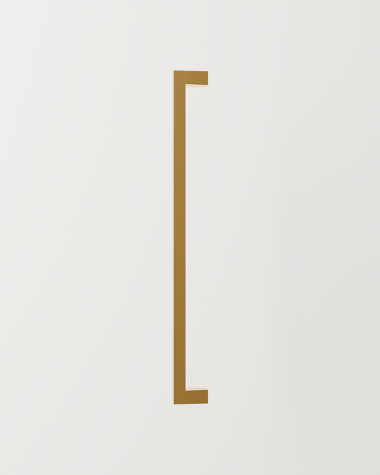 Bluff Bar Pull Handle — Brass (Pair) - catalog render