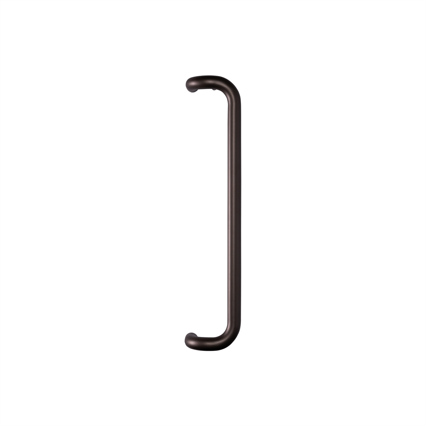 Round Offset Pull Handle in bronze