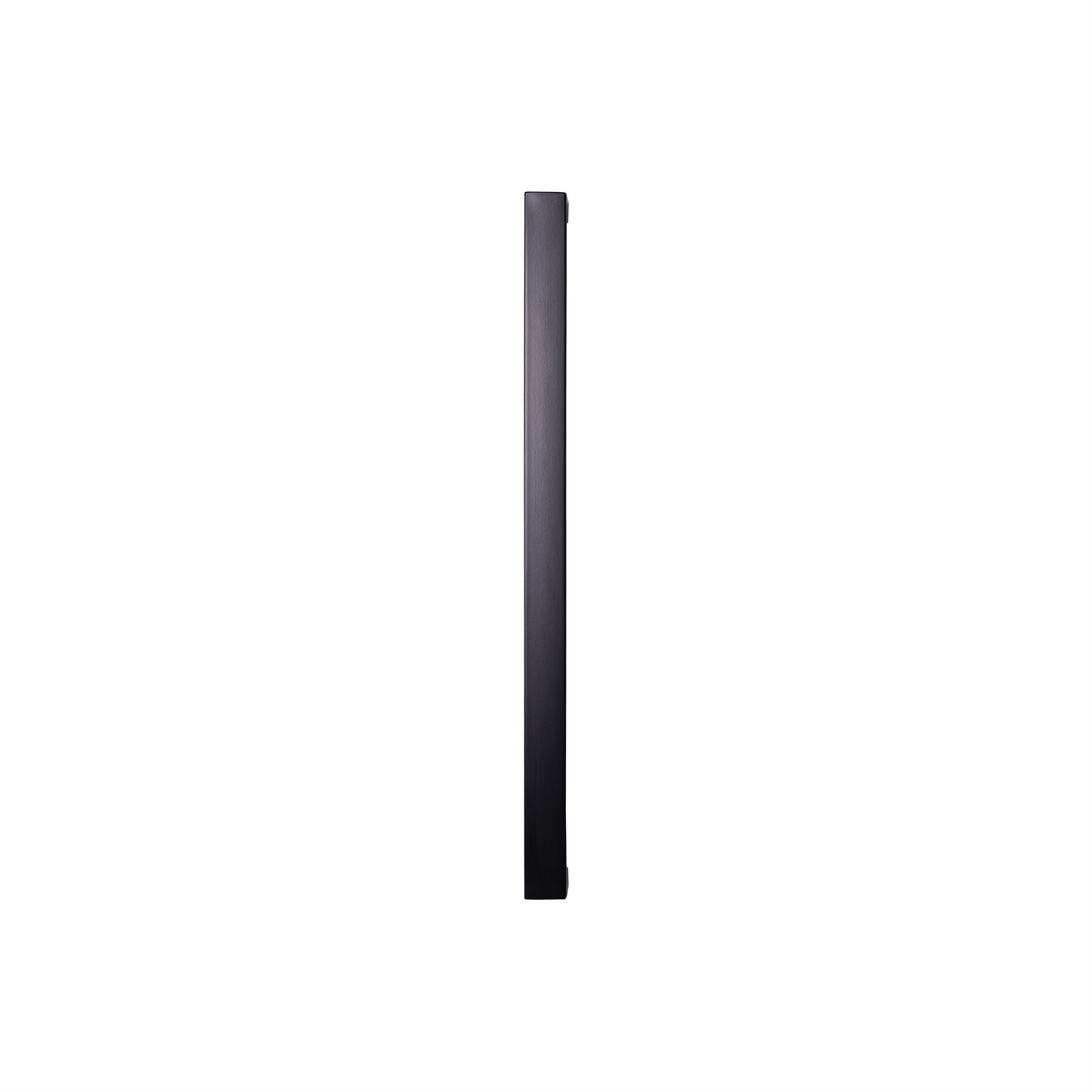 Rectangle Pull Handle 40x20mm in matte black powder coat