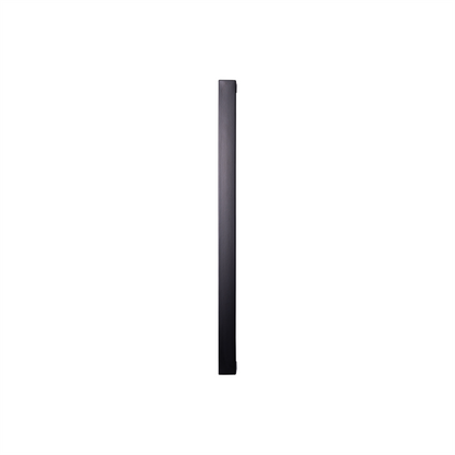 Rectangle Pull Handle 40x20mm in matte black powder coat