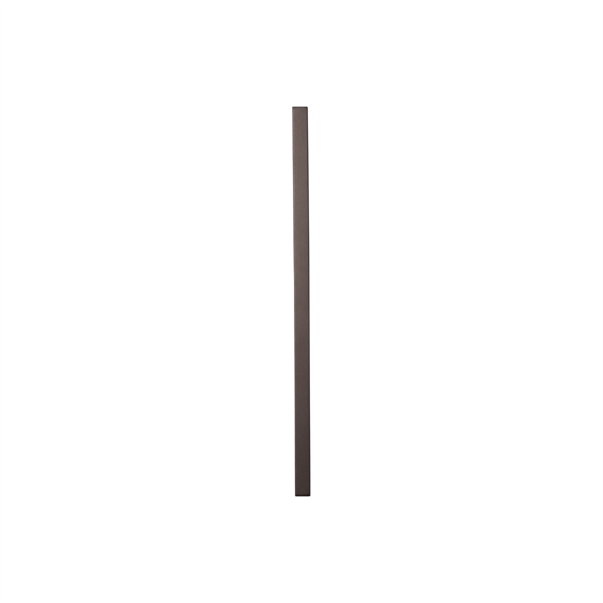 Square T-Bar Pull Handle 25mm in bronze powder coat