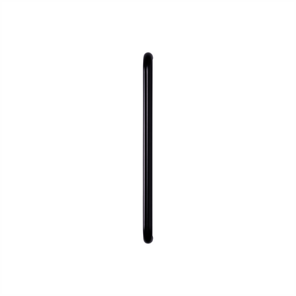 Straight D-Pull Handle 32mm in matte black powder coat
