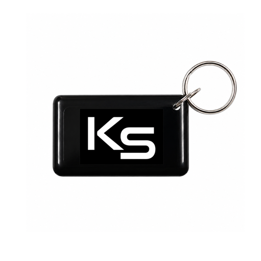 Smart Lock Key Fob - KS-branded RFID keyring tag (primary)