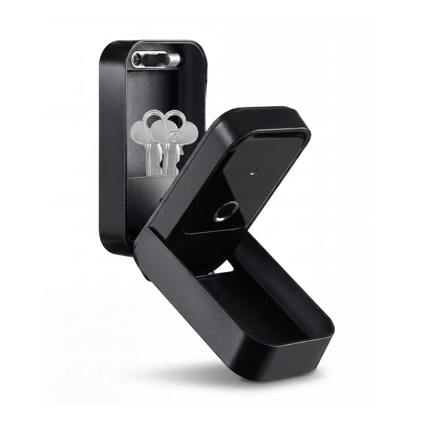 Smart Key Safe - mounted view with weatherproof housing