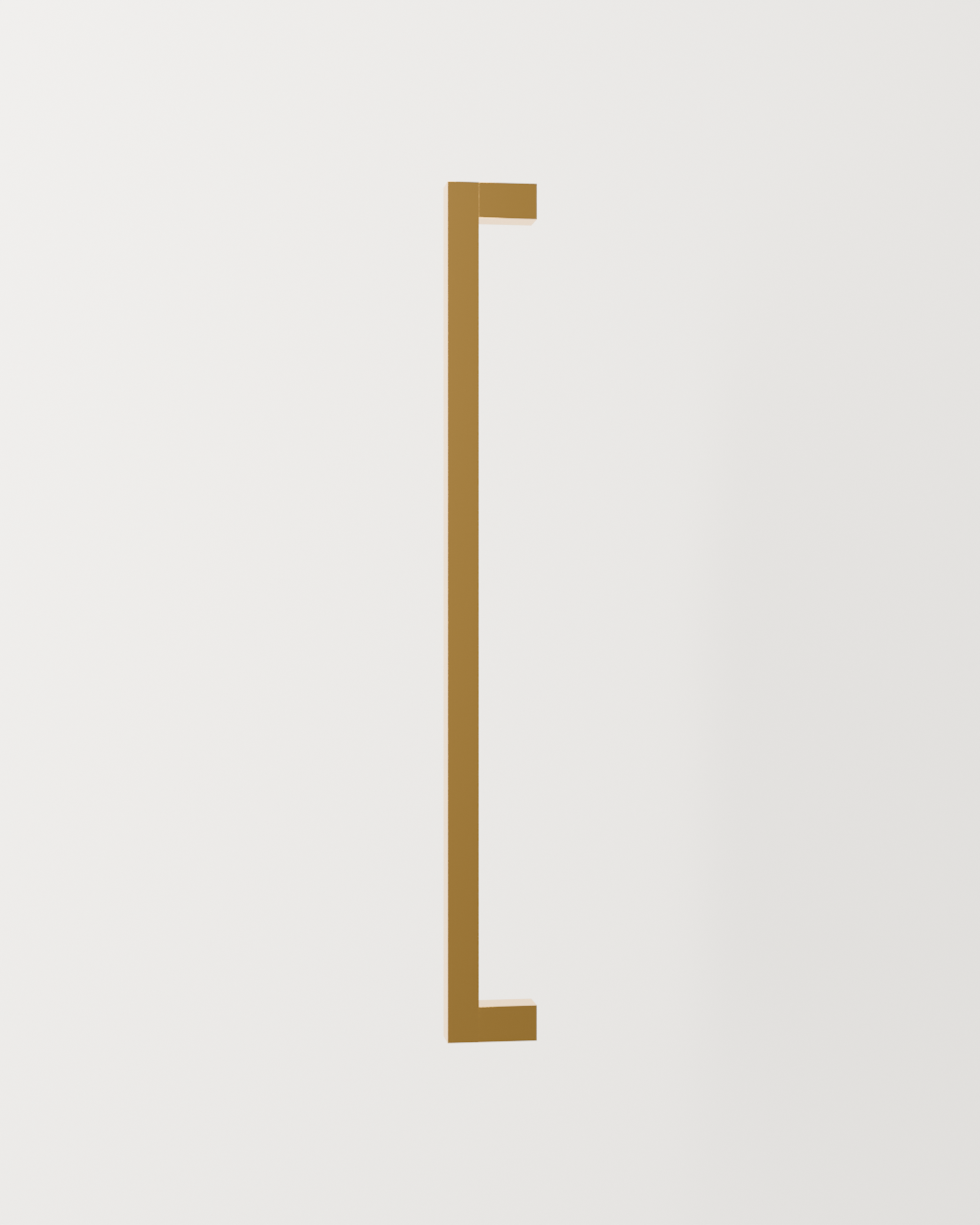 Bluff Bar Pull Handle — Brass (Pair) - catalog render
