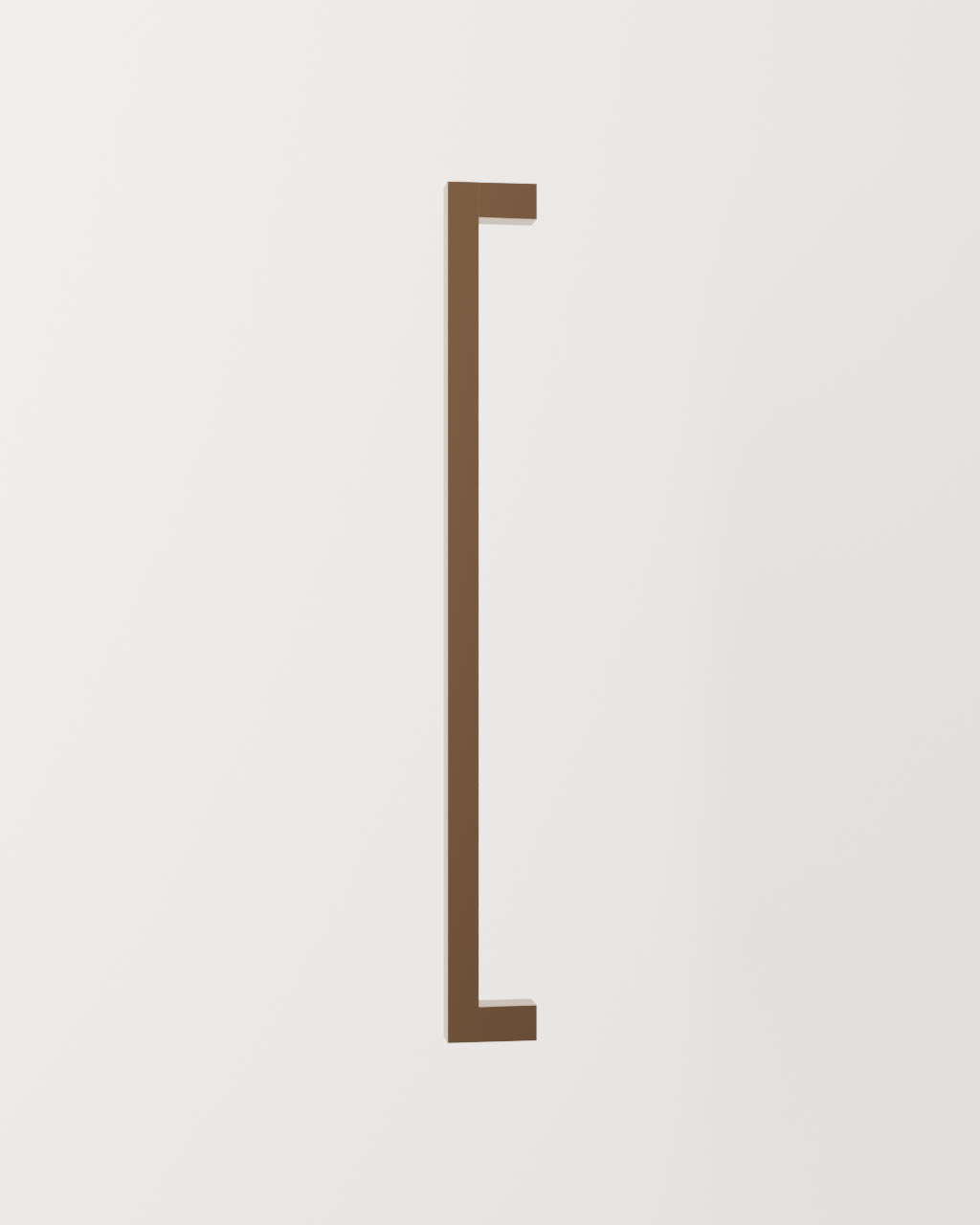 Bluff Bar Pull Handle — Bronze (Pair) - catalog render