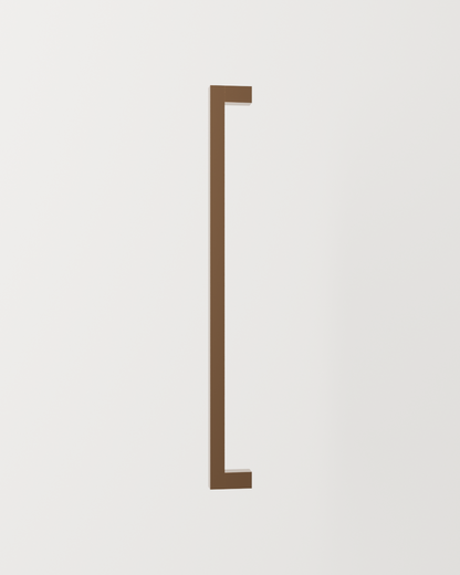 Bluff Bar Pull Handle — Bronze (Pair) - catalog render