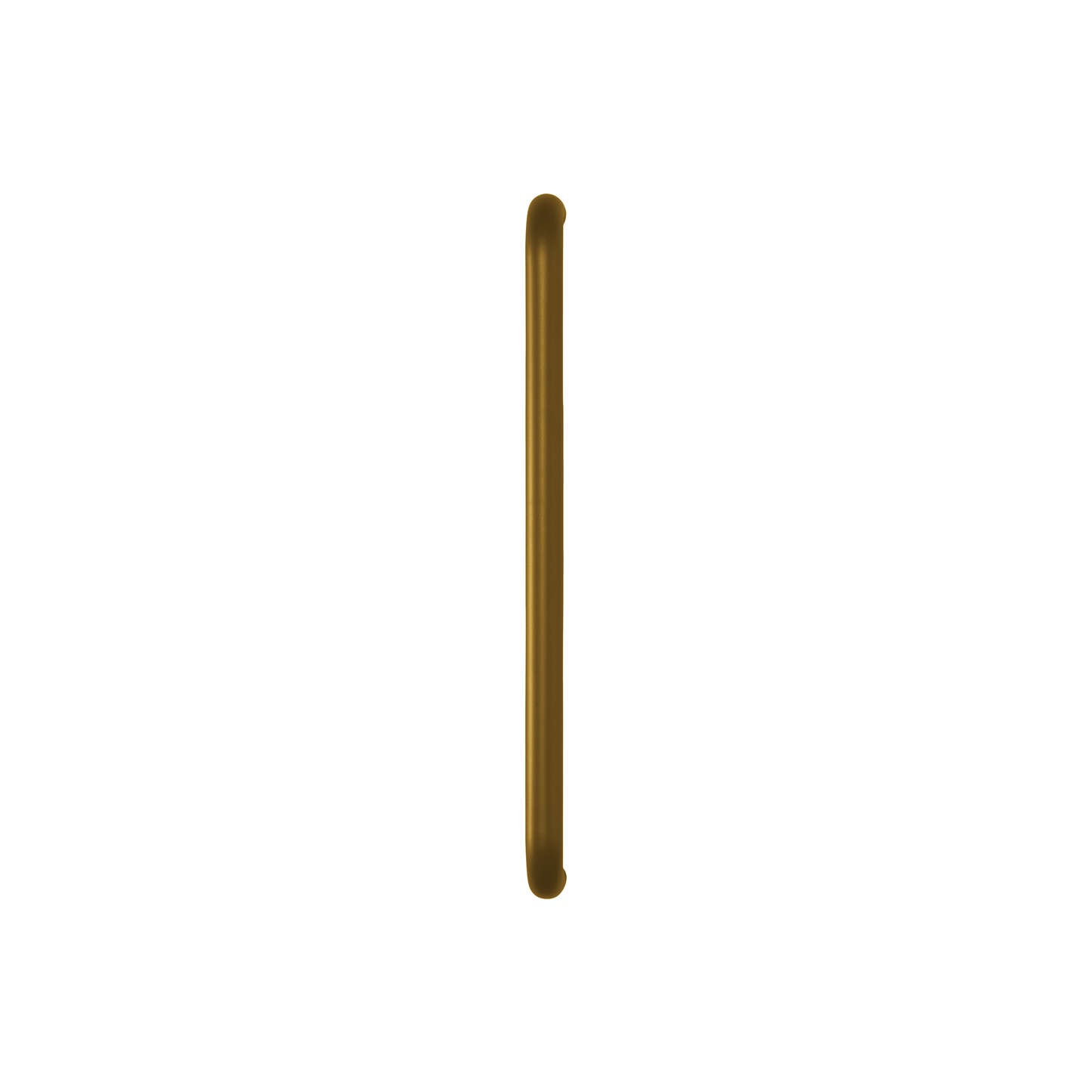 Straight D-Pull Handle in brass