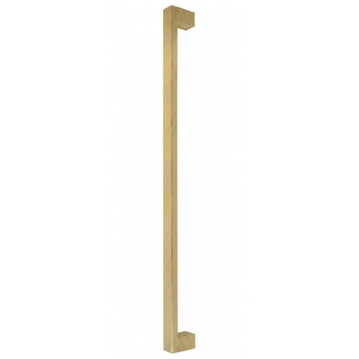 Bluff Bar pull handle in solid brass