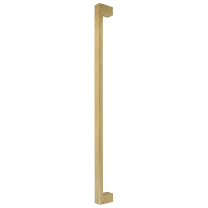 Bluff Bar pull handle in solid brass