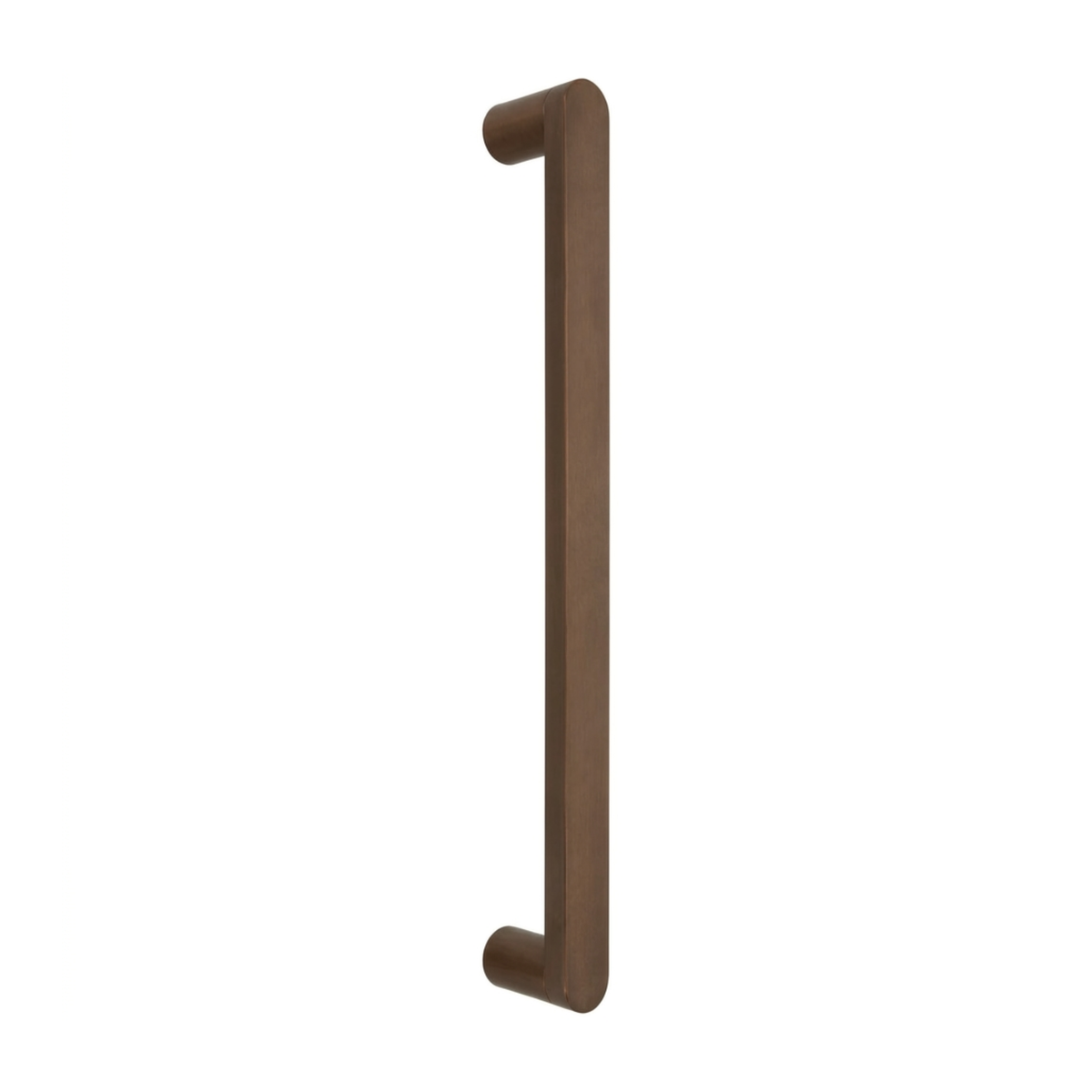 Cascade Bar pull handle in bronze-finished solid brass