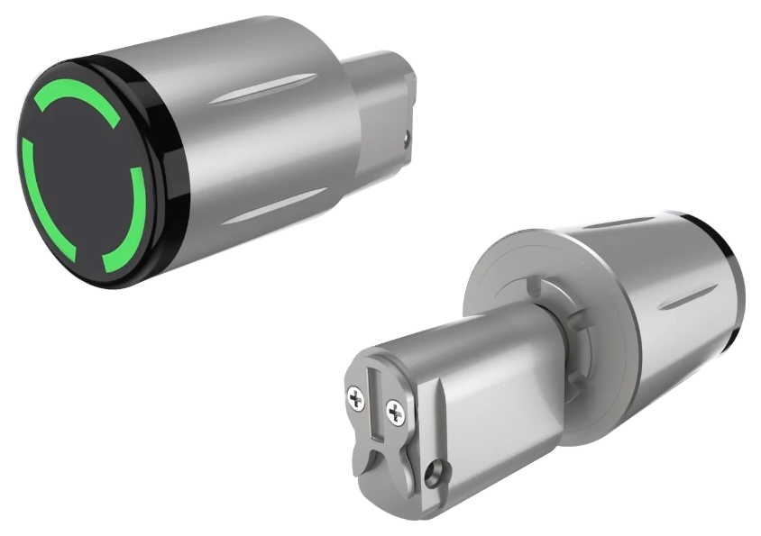 KS 570 Smart Oval Cylinder, reader end and the inside turn