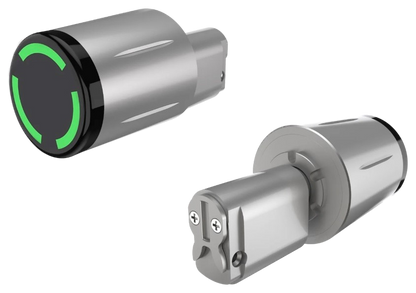 KS 570 Smart Oval Cylinder, reader end and the inside turn