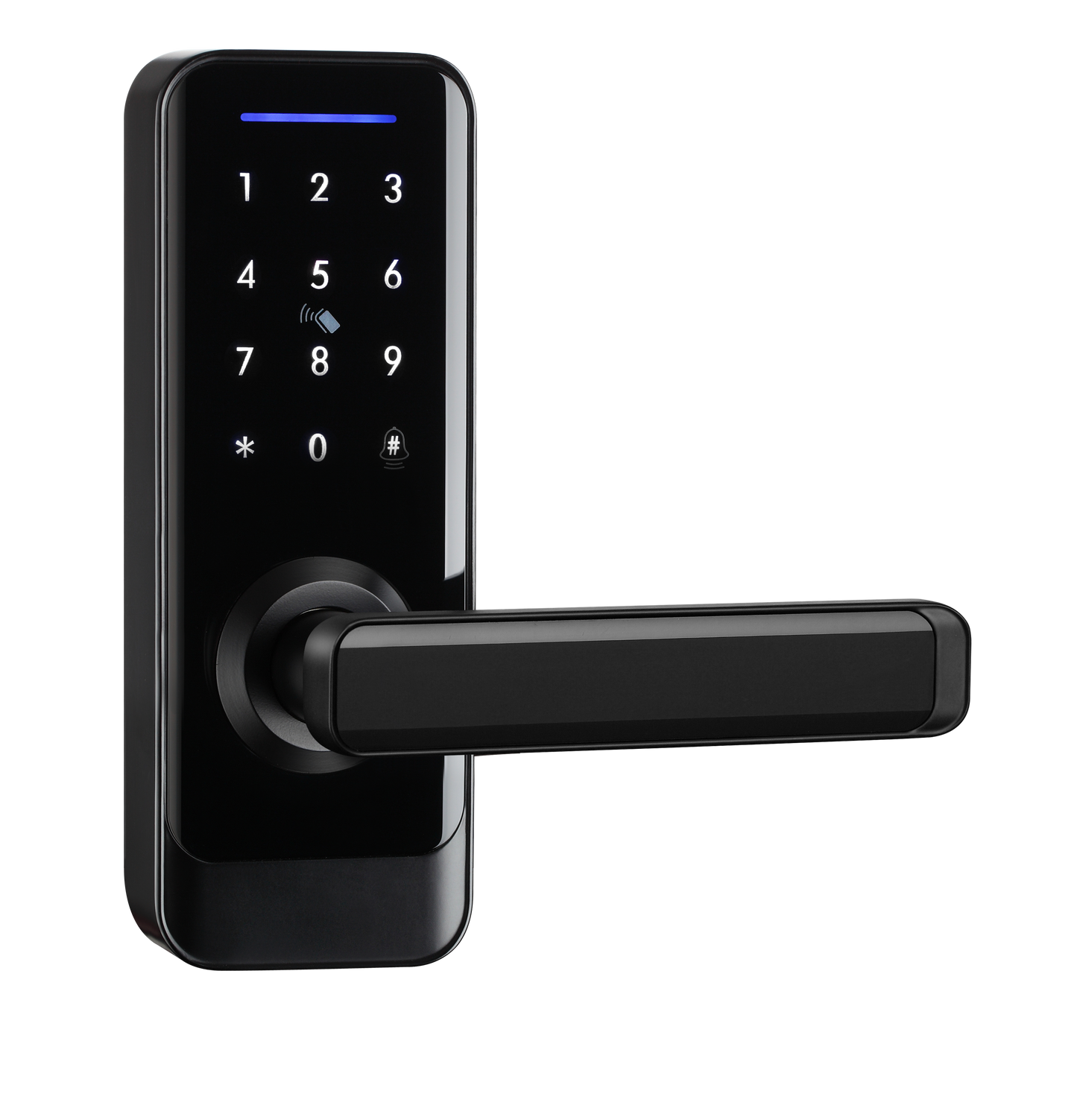 KS200 Smart Lock in matte black