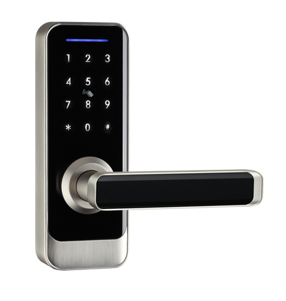 KS200 Smart Lock in brushed silver