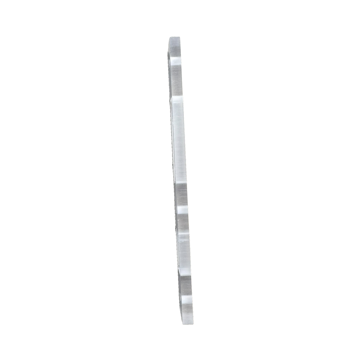 Aluminium Packer Kit - edge on, showing packer thickness
