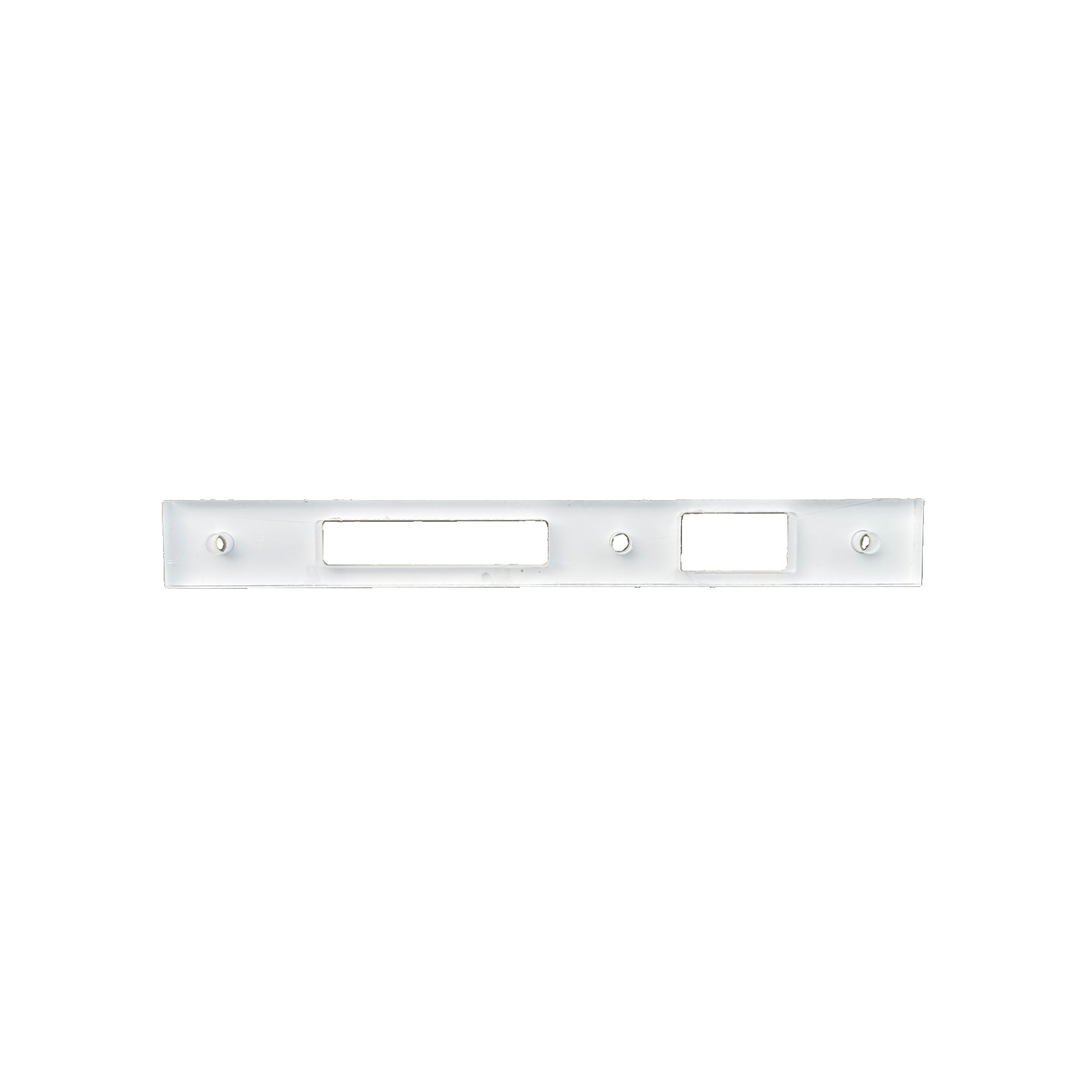 Aluminium Packer Kit - clear acrylic packer, face on
