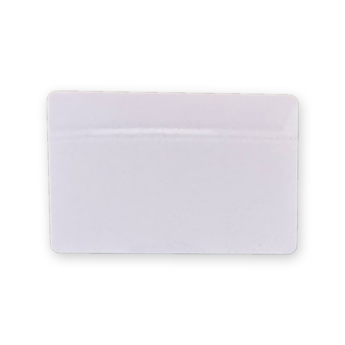 Blank white RFID access card for KS250 and KS300 smart locks, credit card size