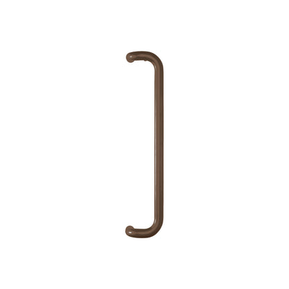 Round Offset Pull Handle in bronze