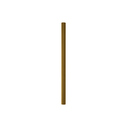 Round Tubular Pull Handle in brass