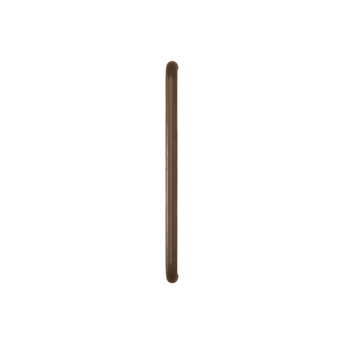 Straight D-Pull Handle, front view on a white background