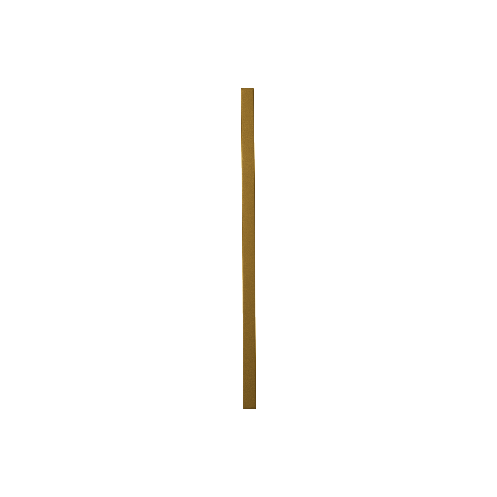 Square T-Bar Pull Handle in brass